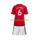 Nogometni Dresovi Manchester United Lisandro Martinez 6 Dječji Domaći dres 2023-2024 Kratkih Rukava