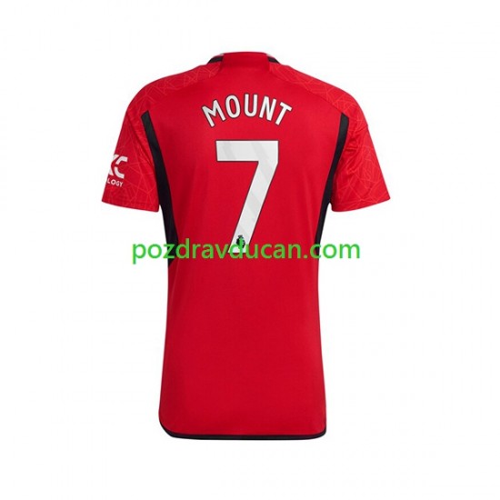 Nogometni Dresovi Manchester United Mount 7 Muški Domaći dres 2023-2024 Kratkih Rukava