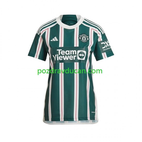 Nogometni Dresovi Manchester United Ženski Gostujući dres 2023-2024 Kratkih Rukava