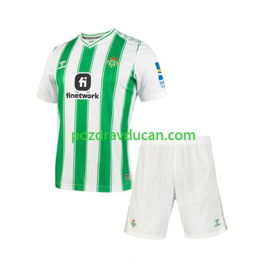 Nogometni Dresovi Real Betis Dječji Domaći dres 2023-2024 Kratkih Rukava