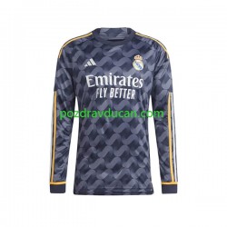 Nogometni Dresovi Real Madrid Muški Gostujući dres 2023-2024 Dugi Rukav