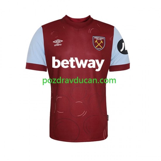 Nogometni Dresovi West Ham United Muški Domaći dres 2023-2024 Kratkih Rukava