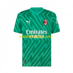Nogometni Dresovi AC Milan Vratar Muški Domaći dres 2023-2024 Kratkih Rukava