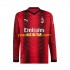 Nogometni Dresovi AC Milan Muški Domaći dres 2023-2024 Dugi Rukav