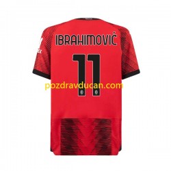 Nogometni Dresovi AC Milan Ibrahimović 11 Muški Domaći dres 2023-2024 Kratkih Rukava
