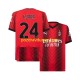 Nogometni Dresovi AC Milan Simon Kjaer 24 Muški Domaći dres 2023-2024 Kratkih Rukava