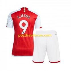 Nogometni Dresovi Arsenal Gabriel Jesus 9 Dječji Domaći dres 2023-2024 Kratkih Rukava