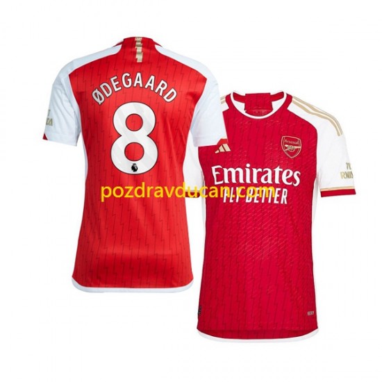 Nogometni Dresovi Arsenal Martin Odegaard 8 Muški Domaći dres 2023-2024 Kratkih Rukava