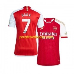 Nogometni Dresovi Arsenal Saka 7 Muški Domaći dres 2023-2024 Kratkih Rukava
