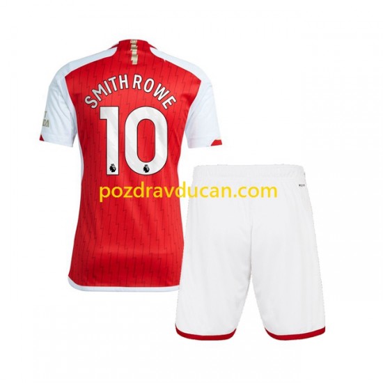 Nogometni Dresovi Arsenal Smith Rowe 10 Dječji Domaći dres 2023-2024 Kratkih Rukava