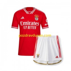 Nogometni Dresovi Benfica Dječji Domaći dres 2023-2024 Kratkih Rukava