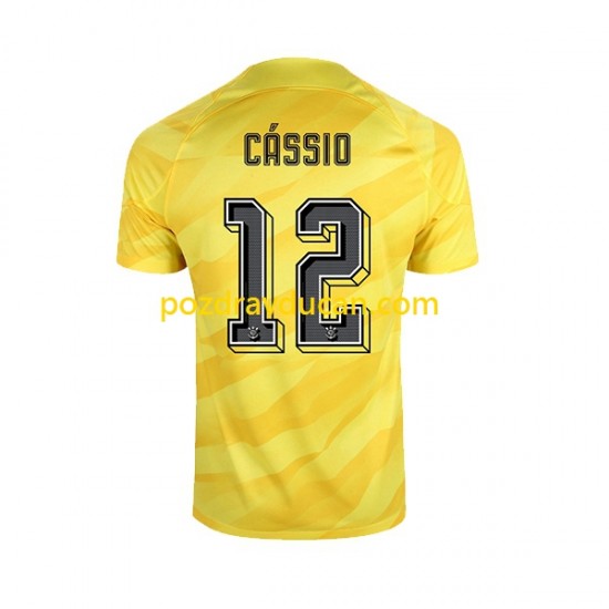 Nogometni Dresovi Corinthians Cassio 12 Vratar Muški Gostujući dres 2023-2024 Kratkih Rukava