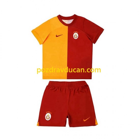 Nogometni Dresovi Galatasaray SK Dječji Domaći dres 2023-2024 Kratkih Rukava