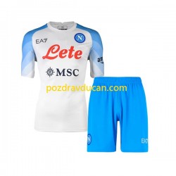 Nogometni Dresovi Napoli Dječji Gostujući dres 2022-2023 Kratkih Rukava