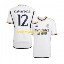 Nogometni Dresovi Real Madrid Camavinga 12 Muški Domaći dres 2023-2024 Kratkih Rukava