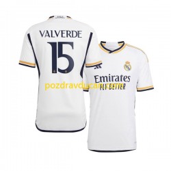 Nogometni Dresovi Real Madrid Federico Valverde 15 Muški Domaći dres 2023-2024 Kratkih Rukava