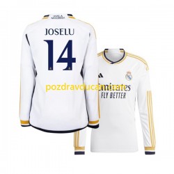 Nogometni Dresovi Real Madrid JOSELU 14 Muški Domaći dres 2023-2024 Dugi Rukav