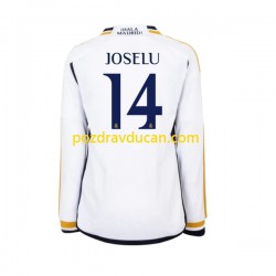Nogometni Dresovi Real Madrid JOSELU 14 Muški Domaći dres 2023-2024 Dugi Rukav