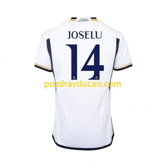 Nogometni Dresovi Real Madrid JOSELU 14 Muški Domaći dres 2023-2024 Kratkih Rukava