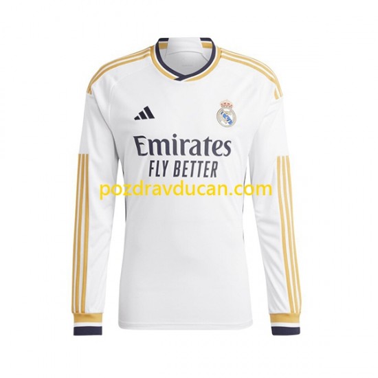 Nogometni Dresovi Real Madrid JOSELU 14 Dječji Domaći dres 2023-2024 Dugi Rukav