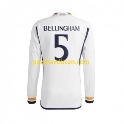 Nogometni Dresovi Real Madrid Jude Bellingham 5 Muški Domaći dres 2023-2024 Dugi Rukav