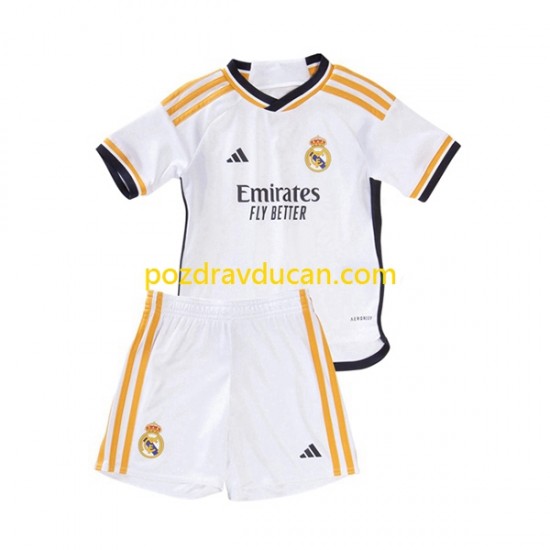Nogometni Dresovi Real Madrid Dječji Domaći dres 2023-2024 Kratkih Rukava