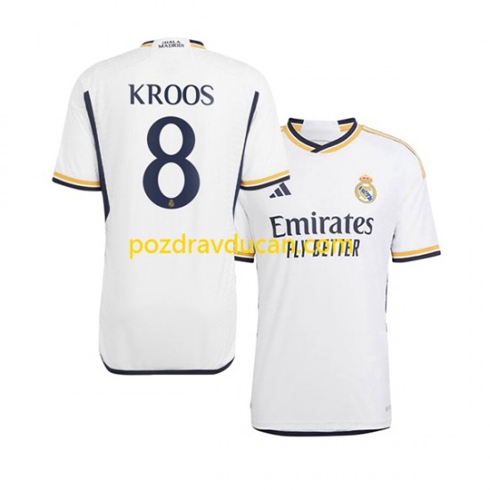 Nogometni Dresovi Real Madrid Kroos 8 Muški Domaći dres 2023-2024 Kratkih Rukava