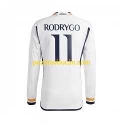 Nogometni Dresovi Real Madrid Rodrygo Goes 11 Muški Domaći dres 2023-2024 Dugi Rukav