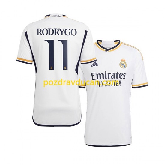 Nogometni Dresovi Real Madrid Rodrygo Goes 11 Muški Domaći dres 2023-2024 Kratkih Rukava