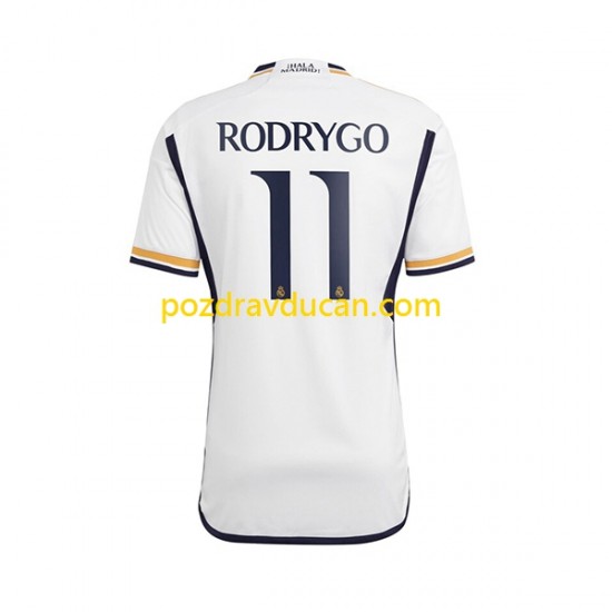 Nogometni Dresovi Real Madrid Rodrygo Goes 11 Muški Domaći dres 2023-2024 Kratkih Rukava