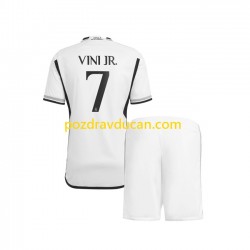 Nogometni Dresovi Real Madrid Vinicius Junior 7 Dječji Domaći dres 2023-2024 Kratkih Rukava