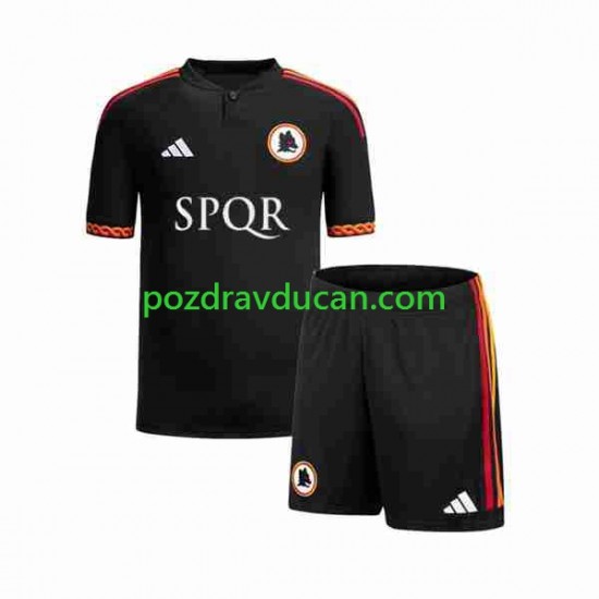 Nogometni Dresovi Roma Dječji Treći dres 2023-2024 Kratkih Rukava
