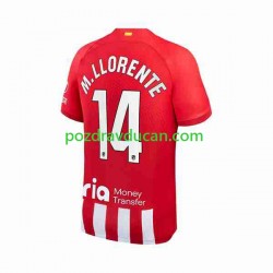 Nogometni Dresovi Atlético Madrid 2 Marcos Llorente 14 Muški Domaći dres 2023-2024 Kratkih Rukava
