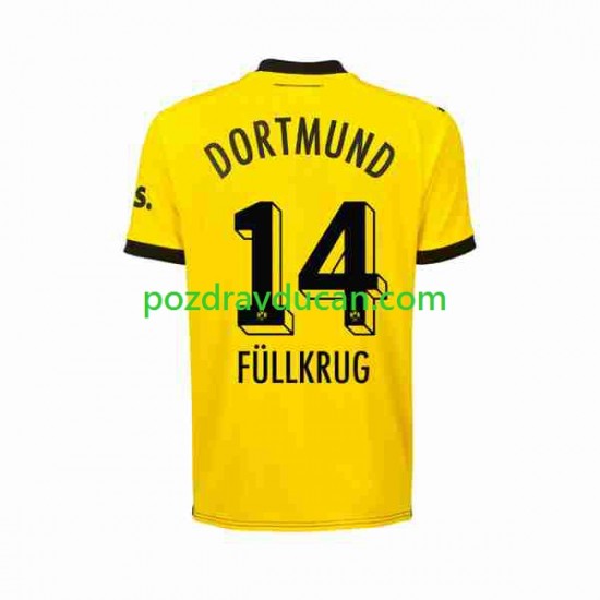 Nogometni Dresovi Borussia Dortmund Niclas Fullkrug 14 Muški Domaći dres 2023-2024 Kratkih Rukava