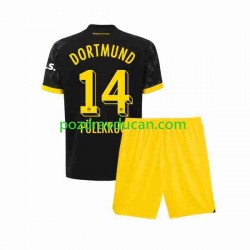 Nogometni Dresovi Borussia Dortmund Niclas Fullkrug 14 Dječji Gostujući dres 2023-2024 Kratkih Rukava