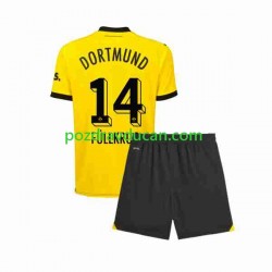 Nogometni Dresovi Borussia Dortmund Niclas Fullkrug 14 Dječji Domaći dres 2023-2024 Kratkih Rukava