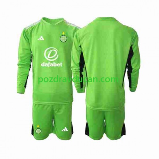 Nogometni Dresovi Celtic Vratar Dječji Gostujući dres 2023-2024 Dugi Rukav