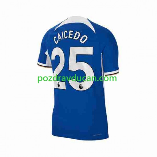 Nogometni Dresovi Chelsea Moises Caicedo 25 Muški Domaći dres 2023-2024 Kratkih Rukava