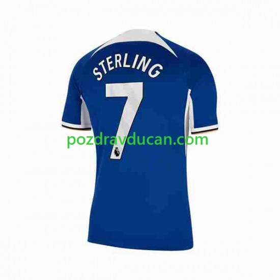 Nogometni Dresovi Chelsea Raheem Sterling 7 Muški Domaći dres 2023-2024 Kratkih Rukava