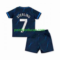 Nogometni Dresovi Chelsea Raheem Sterling 7 Dječji Gostujući dres 2023-2024 Kratkih Rukava