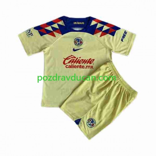 Nogometni Dresovi Club América Dječji Domaći dres 2023-2024 Kratkih Rukava