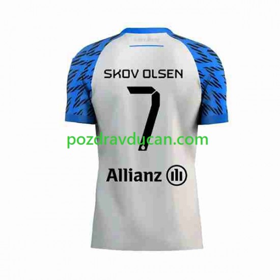Nogometni Dresovi Club Brugge Andreas Skov Olsen 7 Muški Gostujući dres 2023-2024 Kratkih Rukava
