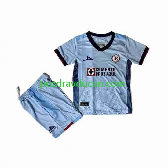 Nogometni Dresovi Cruz Azul Dječji Gostujući dres 2023-2024 Kratkih Rukava