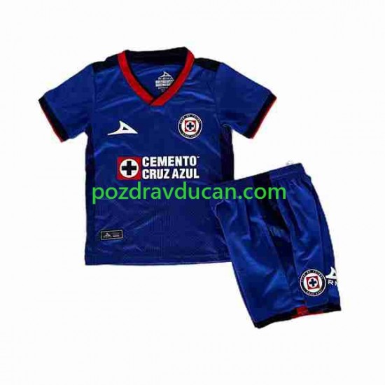 Nogometni Dresovi Cruz Azul Dječji Domaći dres 2023-2024 Kratkih Rukava