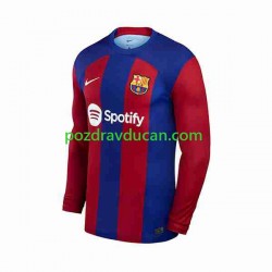 Nogometni Dresovi FC Barcelona Muški Domaći dres 2023-2024 Dugi Rukav