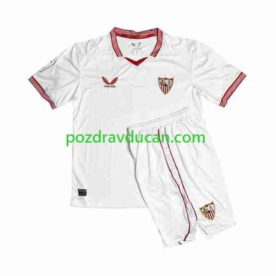 Nogometni Dresovi Sevilla FC Sergio Ramos 4 Dječji Domaći dres 2023-2024 Kratkih Rukava