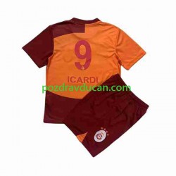 Nogometni Dresovi Galatasaray Icardi 9 Dječji Domaći dres 2023-2024 Kratkih Rukava