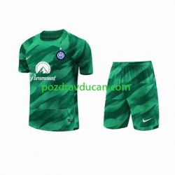 Nogometni Dresovi Inter Milan Vratar Dječji Gostujući dres 2023-2024 Kratkih Rukava