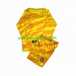 Nogometni Dresovi Inter Milan Vratar Dječji Domaći dres 2023-2024 Dugi Rukav