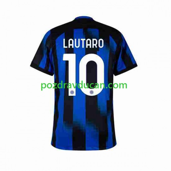 Nogometni Dresovi Inter Milan Lautaro Martinez 10 Muški Domaći dres 2023-2024 Kratkih Rukava